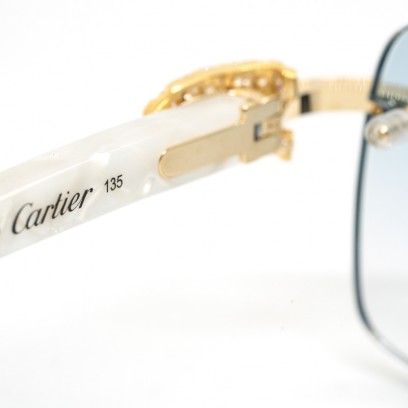 Cartier Blue Glasses