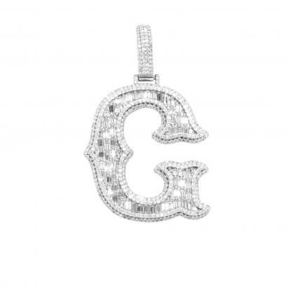 Baroque Letter Pendant-...