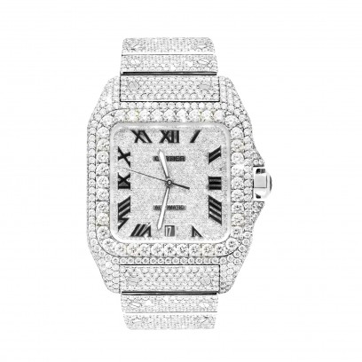 Cartier Santos - Diamonds