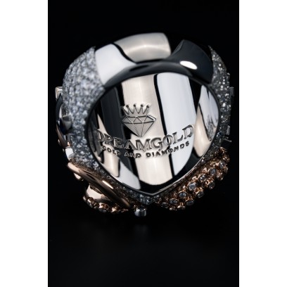 RING OCTOPUS - DIAMONDS -...