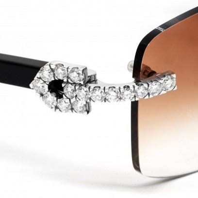 Cartier Dark Glasses -...