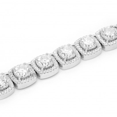 Square Necklace 9MM -...