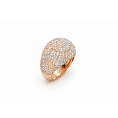 BAGUETTE PINKY RING -...