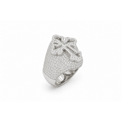 CROSS RING - Silver 925 -...