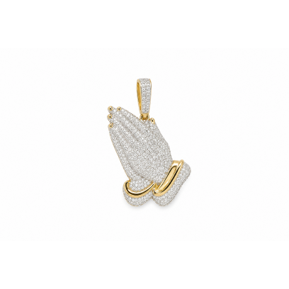 PRAY PENDANT - Silver 925 -...