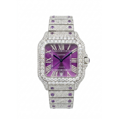 Cartier Santos - Diamonds