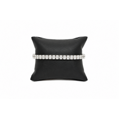 OVAL TENNIS WHITEGOLD...