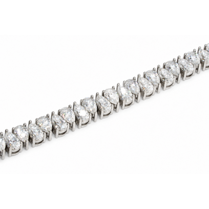 PEAR CUT TENNIS BRACELET...
